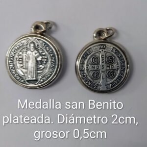 Medalla de San Benito con Cruz