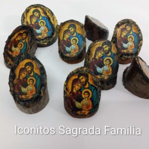 ICONOS MINIS EN CUÑA: Sagrada Familia